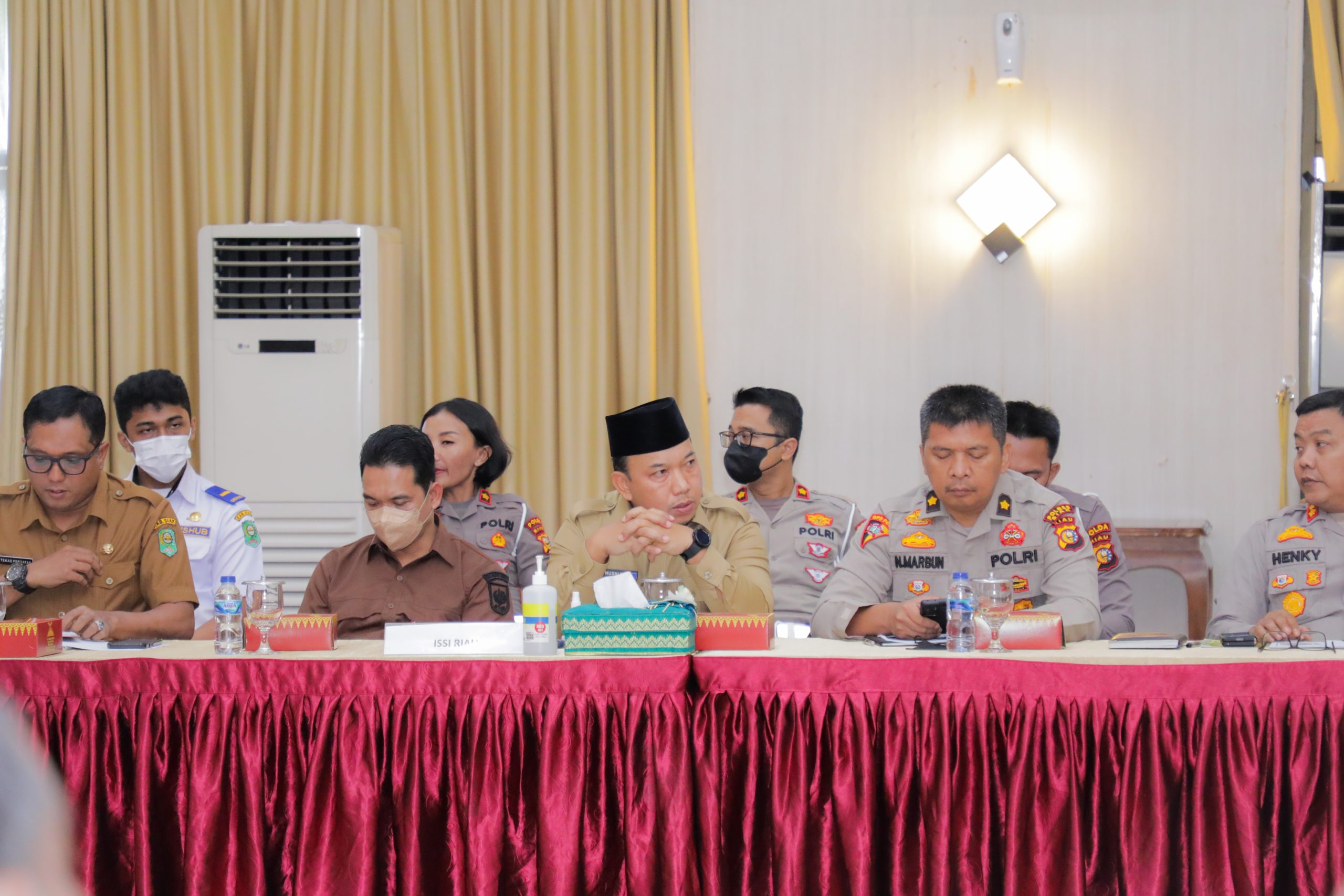 Wabup Siak, Husni Merza Hadiri Rakor Pelaksanaan Tour de Siak